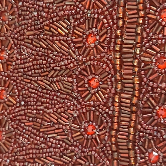 - Beautiful new Kim Seybert  beaded stocking and Life at home felt like … - Picture 3 of 5